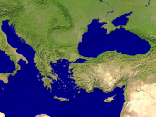 Europa-Südost Satellit 1600x1200